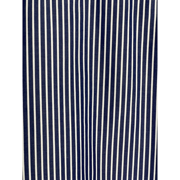 Lauren Ralph Lauren Mens Dress Shirt Size 16 1/2  32/33 Slim Fit Blue Stripe F18 - Picture 9 of 12